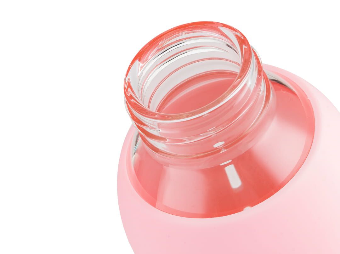 Детская бутылочка для воды Ксиаоми Nonoo Cool Card Glass·Line Friends 400 ml.