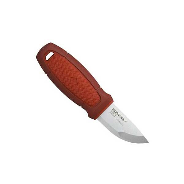 Нож Morakniv Eldris, нержавеющая сталь, цвет красный, ножны, шнурок, огниво, 13524 - 6