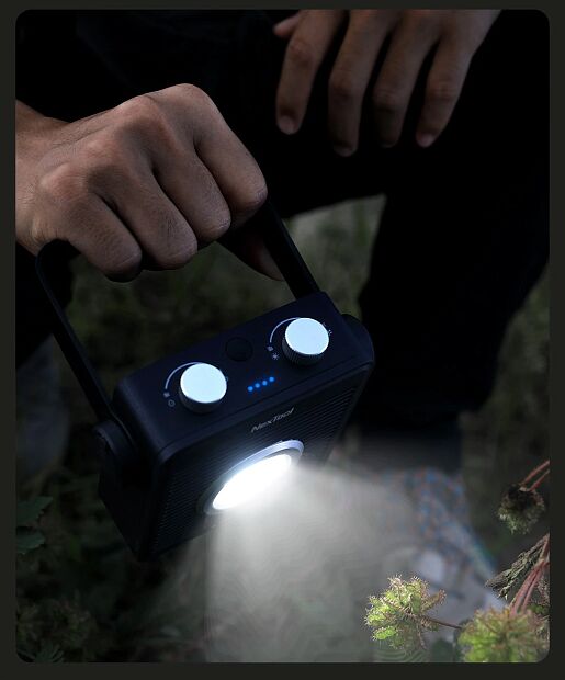 Уличный фонарь для кемпинга Nextool Outdoor Camping Light Portable (NE20093) (Black) - 4