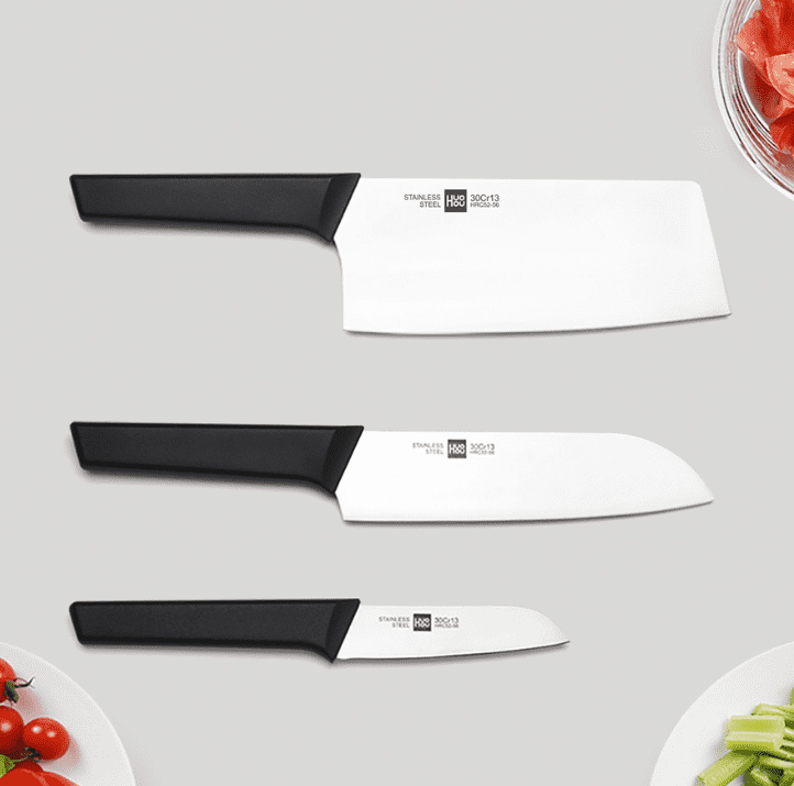 Комплект ножей из набора HuoHou 4-Piece Kitchen Knife Set Lite HU0059